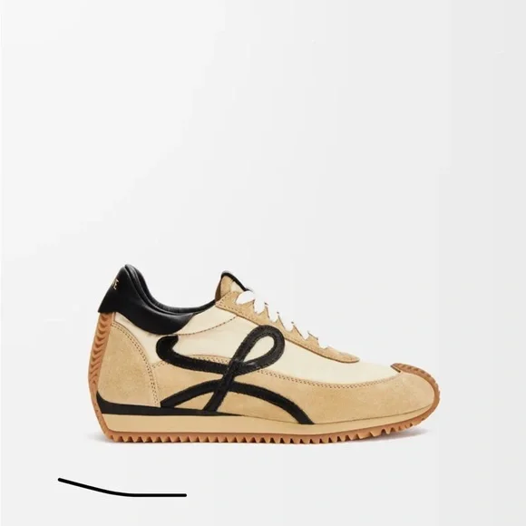 Loewe Tan and Black Women's Sneakers - Picture 2 of 12